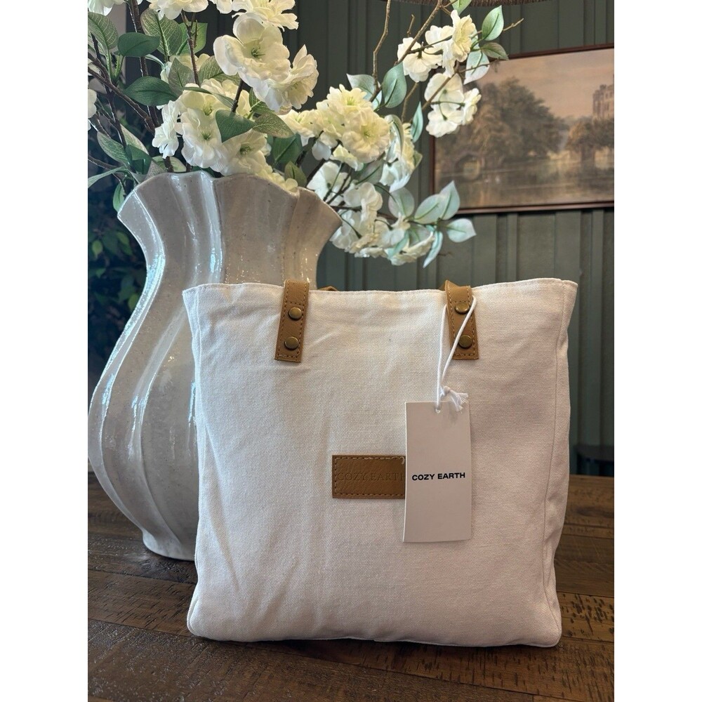 Cozy Earth Bamboo Duvet Cover - White - King $308 Retail